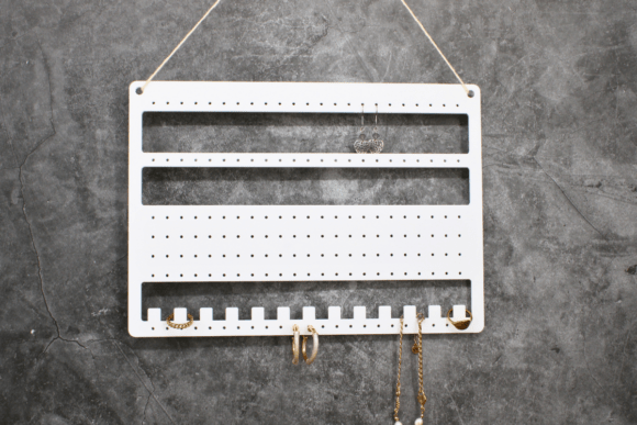 Colgador De Pared Con Joyas Creativo Digital